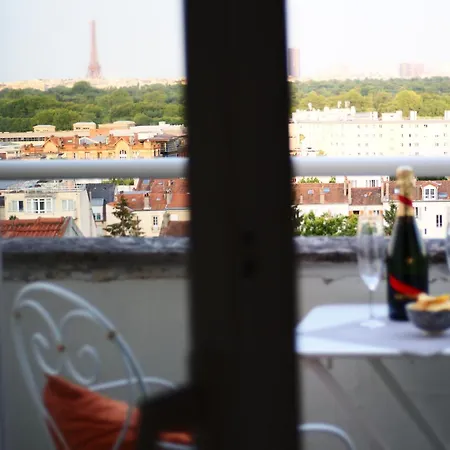 Eiffel Tower View Suresnes